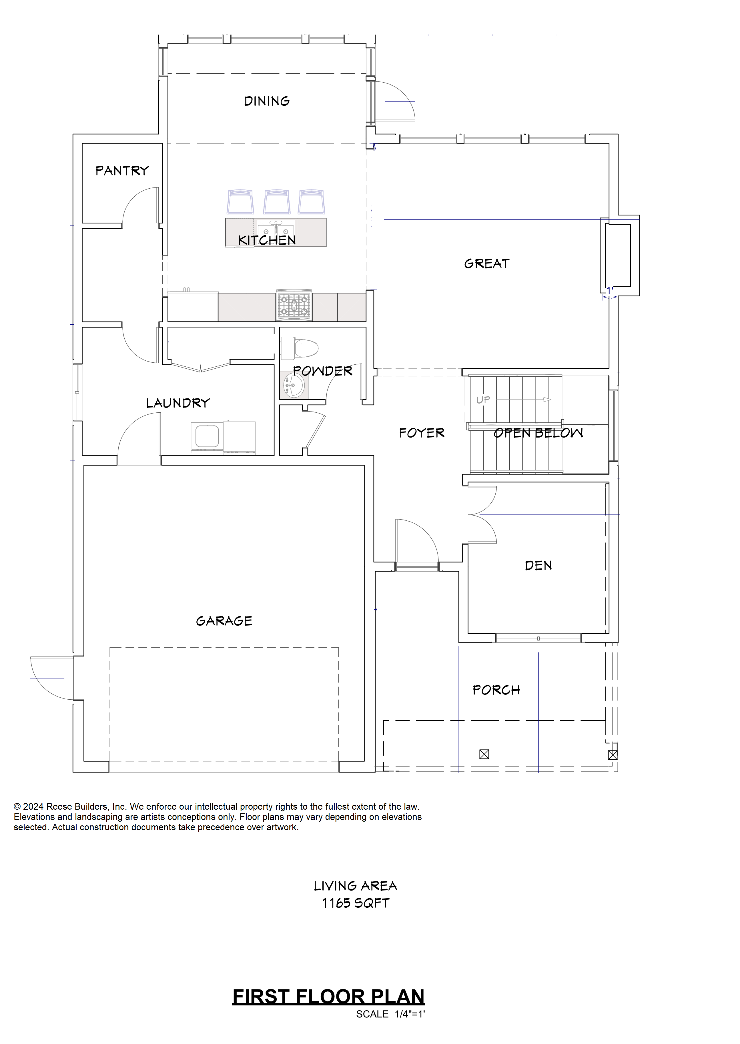first floor clean plan