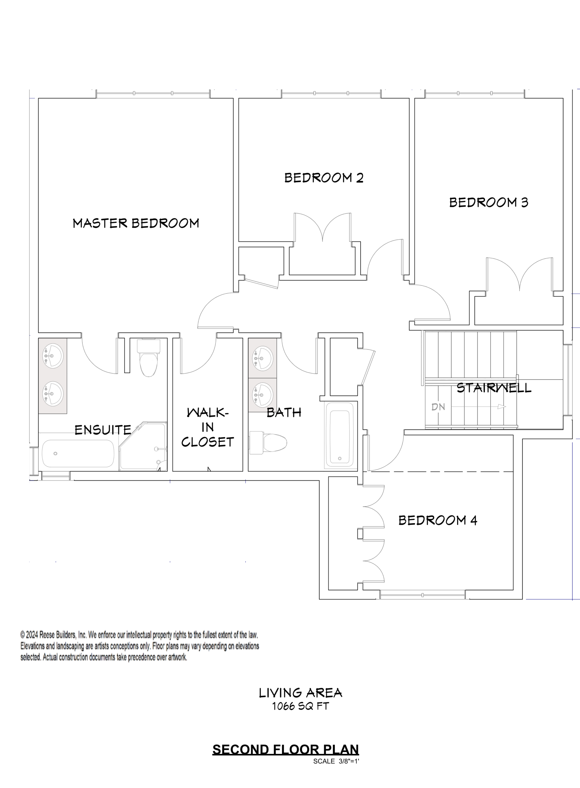 second floor clean